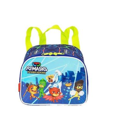 Imagem de Lancheira Pequena PJ Masks Power Heroes Colorido - Sestini