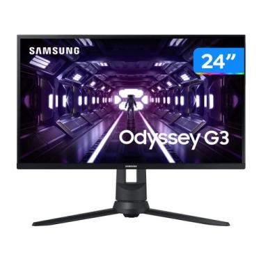 Imagem de Monitor 24 Polegadas Samsung Gamer LED Lf24g35tfwlxzd
