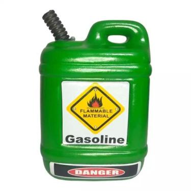 Imagem de Cofre Galão De Gasolina Em Ceramica Decoracao Verde - Decore Casa