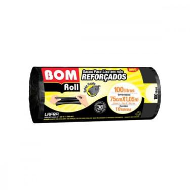 Imagem de Saco P/Lixo Bom Rl.Ref.100L C/10-38 - LAFRA