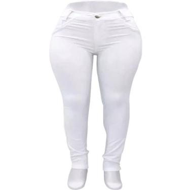 Imagem de Calça Jeans Feminina Branca - Enfermagem