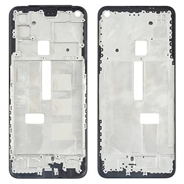 Imagem de HONGYAN Peças de substituição de telefone celular Caixa dianteira Quadro LCD Placa de moldura para OPPO Realme Q2 / Realme V5 5G RMX2117 Acessórios telefônicos