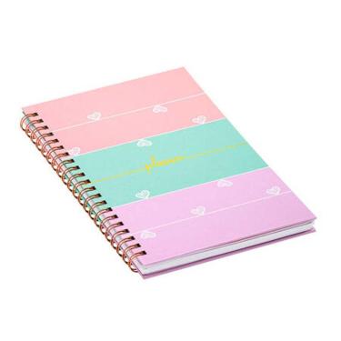 Imagem de Planner Agenda Permanente 13X18 cm Capa Dura Pastel BRW