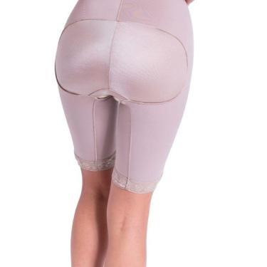 Imagem de Bermuda Pós Operatório Cirúrgica Moldado no Bumbum Lipoenxertia Enxertia Enxerto Gluteoplastia Prótese Silicone Coxas