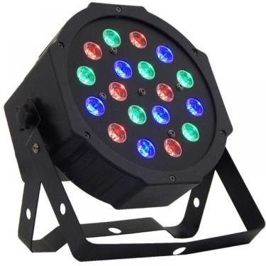 Imagem de Canhão 18 LEDs Slim RGB GT69 Bivolt - Lorben