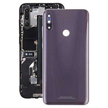 Imagem de HONGYAN Peças de substituição de telefone celular Tampa traseira da bateria com lente de câmera e chaves laterais para asus zenfone max pro zb631kl Acessórios telefônicos