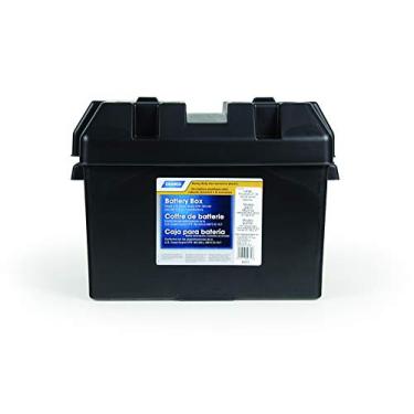 Imagem de Camco Caixa grande resistente com ferragens | Serve para os grupos 27, 30 e 31 durável, material anticorrosão | Armazena com segurança baterias RV, automotivas e marinhas (55373)