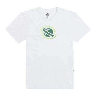Imagem de Camiseta Lost Saturn Two Colors Masculina Branco - ...Lost