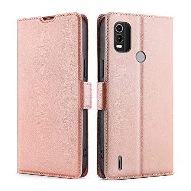 Imagem de For Nokia C21 Plus Ultra-thin Voltage Side Buckle Horizontal Flip Leather Phone Case