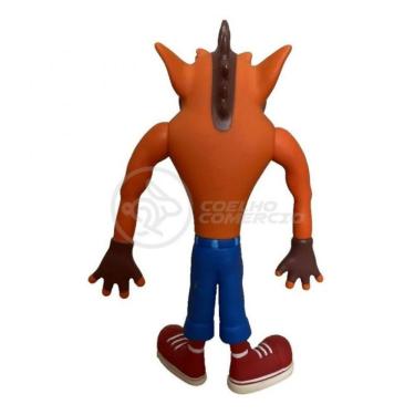Imagem de Boneco Action Figure Crash Bandicoot Articulado 25cm