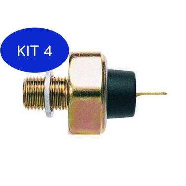 Imagem de Kit 4 Interruptor De Pressão De Óleo Jac J3 1.4 16v 11 A 14
