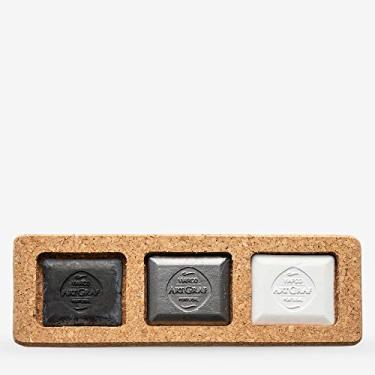 Imagem de Art Graf Artista solúvel em água Conjunto de 3 cores ricas e intensas (em caixa de cortiça), conjunto de 3 peças monocromáticas