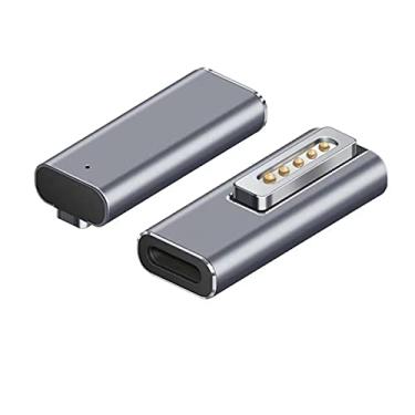Imagem de BOLS Adaptador USB C conector tipo C de 5 pinos, suporta carregamento rápido USB PD 100W, compatível com dispositivos tipo C