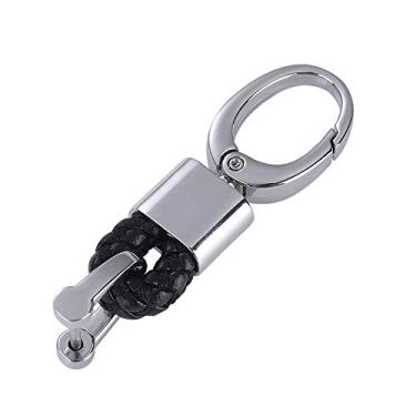 Imagem de YJADHU Capa de chave de TPU macio masculina feminina carcaça de carro estilo chave de proteção, apto para bmw x5 f15 x6 f16 g30 7 serie g11 x1 f48 f39, chaveiro preto