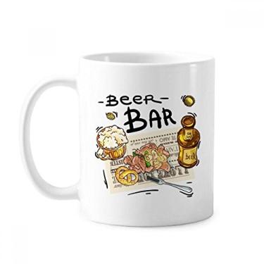 Imagem de Beer Bar Gourmet Bread França Caneca Cerâmica Café Porcelana Utensílios de Mesa