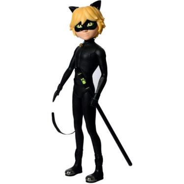 Boneco Miraculous Cat Noir Articulado 1641 no Shoptime