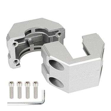 Imagem de Braçadeira dobrável atuzada, patinete elétrico braçadeira dobrável em liga de alumínio haste vecal trava resistente compatível com patinete elétrico série G30