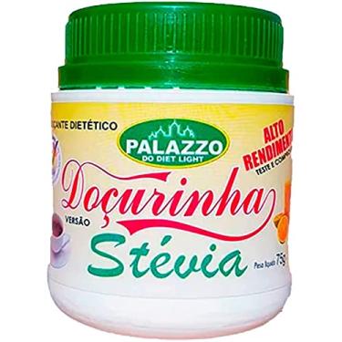 Imagem de DOCURINHA VERSAO STEVIA POTE 75G | PALAZZO DO DIET LIGHT | ADOÇANTE