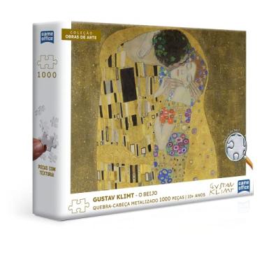 Imagem de Toyster - Quebra-cabeça: Gustav Klimt: O Beijo - 1000 peças - Game Office