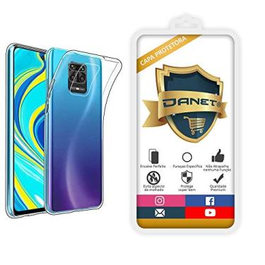 Imagem de Capa Capinha Para Xiaomi Redmi Note 9s e 9 Pro com Tela de 6.67" Polegadas Capinha Transparente Case Clear Ultra Fina Silicone - Danet (Transparente)