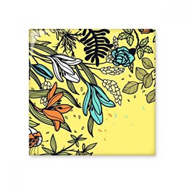 Imagem de Arte Moderna Lírio Flores Plantas Desenho Azulejo de Cerâmica Brilhante Decalque Pedra Adorna Tijolo Vitrificado