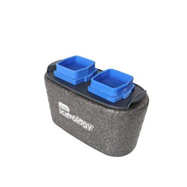 Imagem de Dexas Forma de silicone transparente Ice-ology para artesanato, coquetel, gelo, 2 unidades, bandeja de esfera redonda, cubos de 5 cm