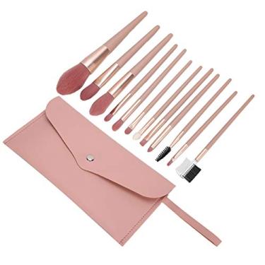 Imagem de Venda Louca Pincel em pó, pincel útil para sobrancelha, pincel labial para uso doméstico, 12 peças, ferramenta cosmética para uso profissional