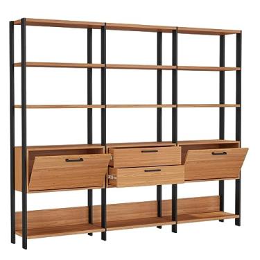 Imagem de Estante Industrial 3 Torres 2 Gavetas 2 Portas Dalla Costa