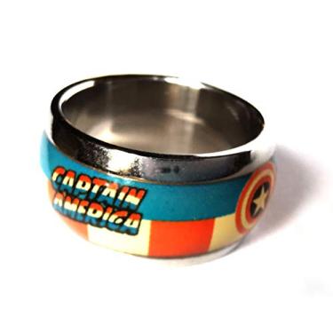 Imagem de Marvel Captain America Stainless Steel Ring Size 8