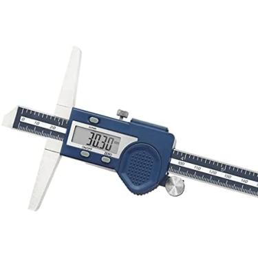 Imagem de 0,01 Mm 200 Mm 8'' Paquímetro Digital De Profundidade Paquímetro Eletrônico De Aço Inoxidável Paquímetro Digital Ferramentas De Medição Medidor De Profundidade,YUYANAIAI