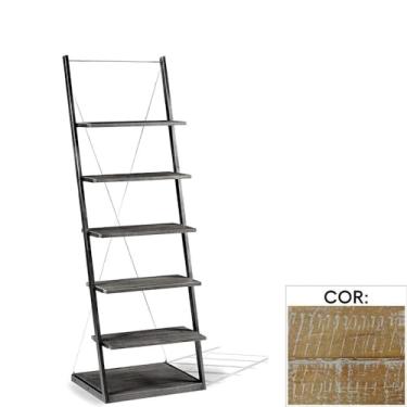 Imagem de Estante Escada Duke Renar 61 cm cor Grafite Driftwood