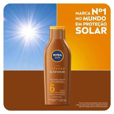 Imagem de Bronzeador Nivea Sun Intense & Bronze Fps 6 - Estimula A Melanina, Dei