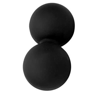 Imagem de Bola de Massagem Relaxante Corporal para Academia, Bola de Amendoim para Exercícios, Bola de Massagem para Aliviar a Dor, Casa para Exercícios, Loja de Ioga Feminina (Preto)