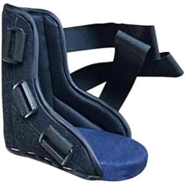 Imagem de Tala infantil AFO para pés caídos, tala noturna para tornozelo de bebê, tala Strephenopodia Strephexopodia para crianças, para queda de pés, melhora a posição em pé ou andando, preto, 12 cm