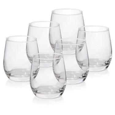 Imagem de GOURMET MIX Jogo de Copos para Whisky 340ml 6 Peças Vidro Premium Design Elegante Ideal para Degustação e Presentes