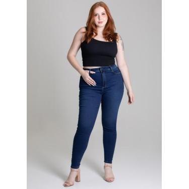 Imagem de Calça Jeans Sawary Plus Size Feminina