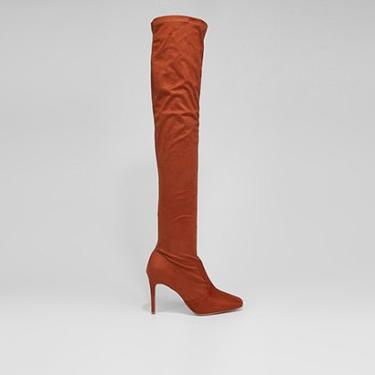 Imagem de Bota Over The Knee Santa Lolla Suede Strech Feminina-Feminino