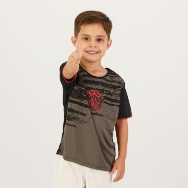 Imagem de Camisa PSG Gagner Infantil Preta-Unissex