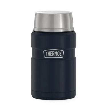 Imagem de Frasco Térmico Pote Marmita Thermos Canyon Azul Camping 710ml