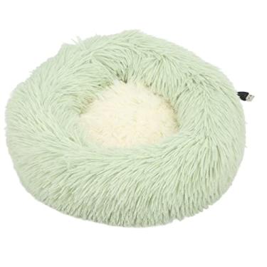 Imagem de Cama De Aquecimento Elétrica Para Animais De Estimação MOUMOUTEN - Aquecimento USB à Prova D'água Maca De Gato Suprimentos Para Animais De Estimação Cama De Aquecimento Cama (50cm-Verde)