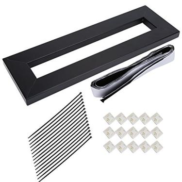 Imagem de Placa de pedais de efeitos de guitarra, placa de pedais de efeitos, placas de pedais com braçadeira de fita de configuração para pedal de efeito de guitarra elétrica (Small)
