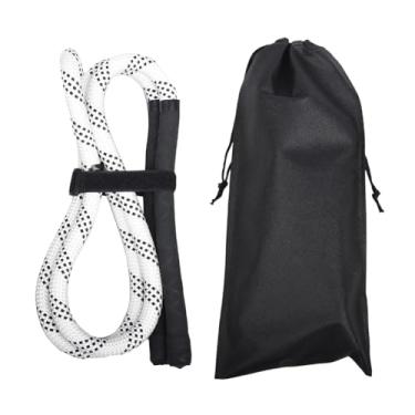 Imagem de Amagogo Auxiliar de treinamento de balanço de golfe, corda de balanço de golfe, treinador para força e treinamento de braço, postura correta, ferramenta de, Corda Branca BlackGrip