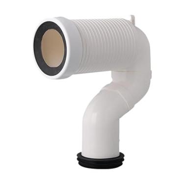 Imagem de Gralara Offset Wc Wc Desalinhado Pan Conector Shifter Tigela Tubo de Solo Liso Substituição Do Bocal de Drenagem Excêntrico, B 35cm