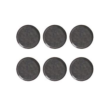 Imagem de Conjunto de Pratos de Sobremesa Porto Brasil Bio Titanium com 6 peças - Azul