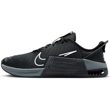 Imagem de Nike Tênis masculino Metcon 9 Easyon para treino, Preto, branco, cinza fumê antracite, 8