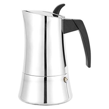 Imagem de Cuisinox Cafeteira de café expresso de aço inoxidável da Capri para 4 xícaras