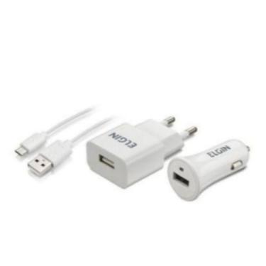Imagem de Carregador Parede/Veicular Com 1 Porta Usb - A.R Variedades Mt