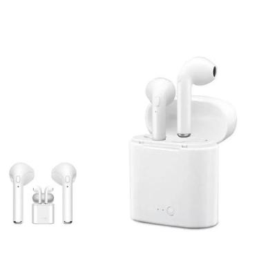 Imagem de Fone De Ouvido I7 Sem Fio + Case Recarregável - Shinguru