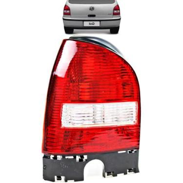 Imagem de Lanterna Traseira VW Gol G3 1999 2000 2001 2002 2003 2004 2005 Cristal