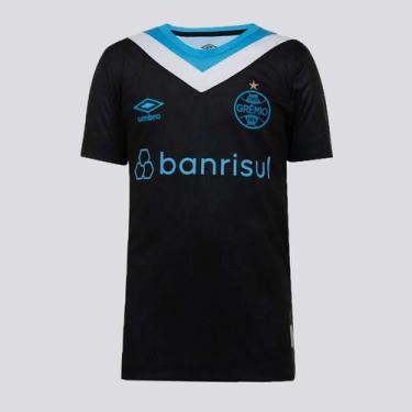 Imagem de Camisa Umbro Grêmio III 2024 Juvenil, 10 ANOS